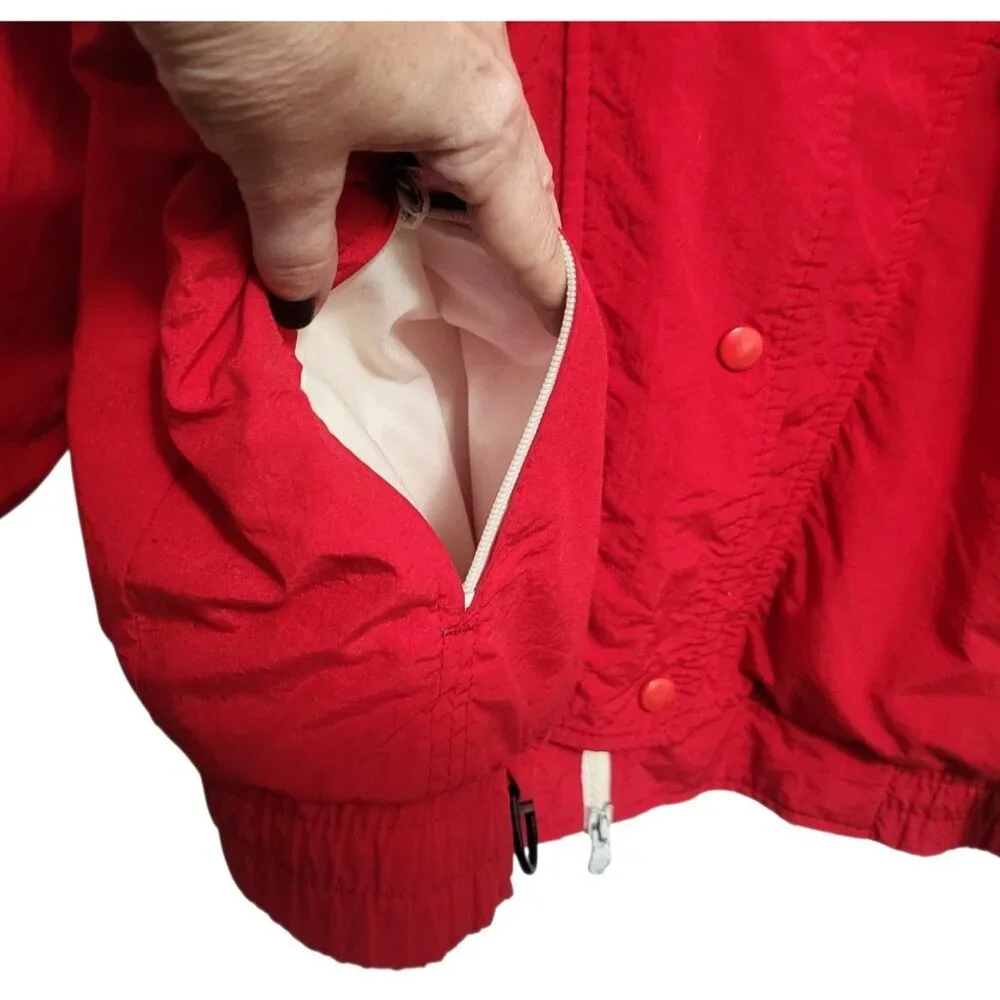 Vintage Woolrich Alpine Ski Jacket Red Winter Coat